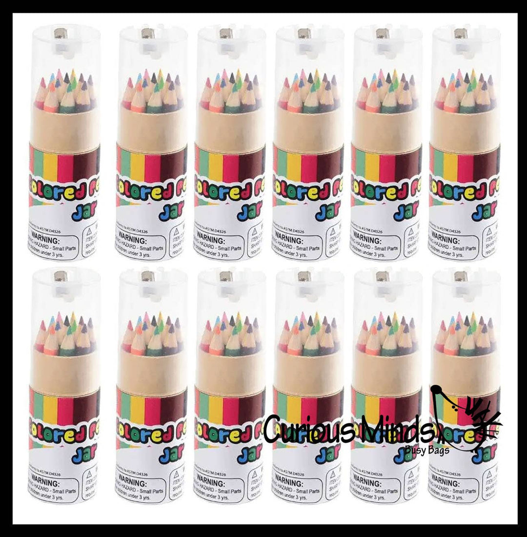 1 Sets Travel Size Colored Pencil Set - 12 Mini Pencils – My