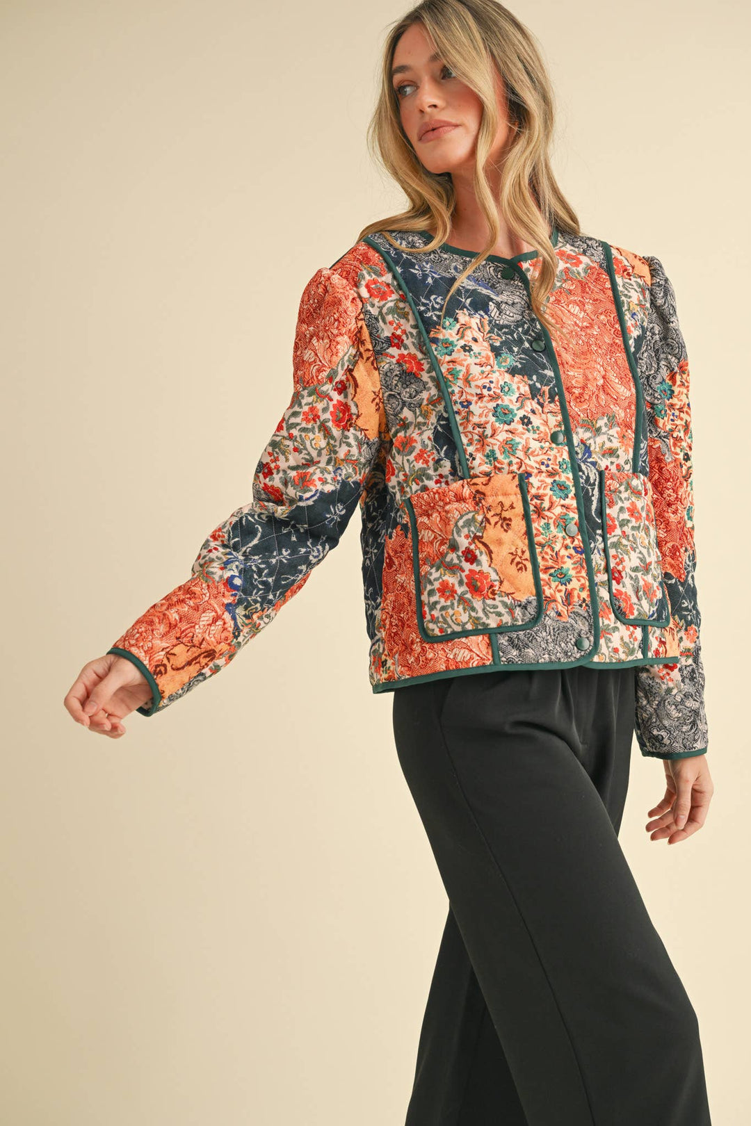 Quilted Patchwork Jacket – My Little Belleville