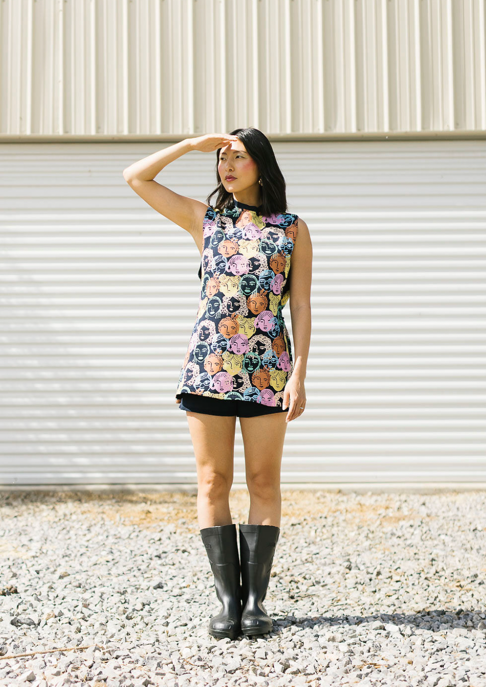 Brenda Knit Two-Piece Set- Navy Blue Floral | Retro Knit 60's midi dress with Shorts Light Blue Top + Shorts Set M Brenda Knit Two-Piece Set- Navy Blue Floral | Retro Knit 60's midi dress with Shorts Light Blue Top + Shorts Set M