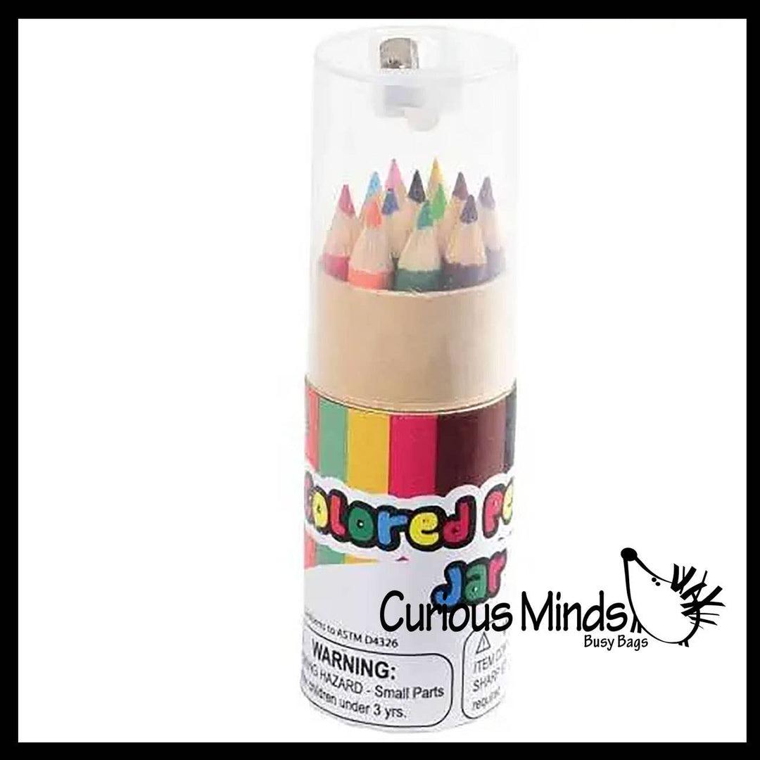 1 Sets Travel Size Colored Pencil Set - 12 Mini Pencils – My