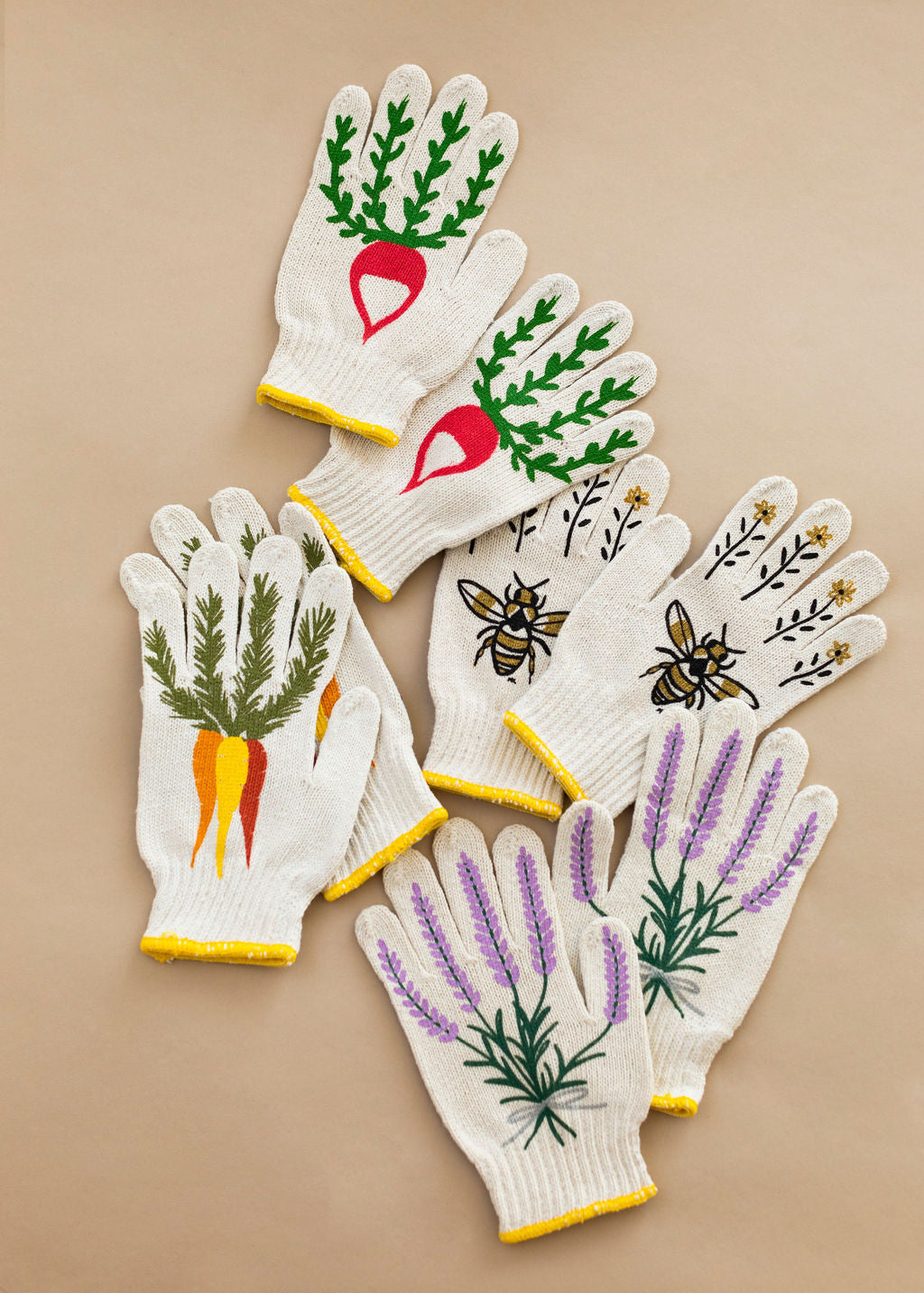 wrendale gardening gloves Radish Gardening Gloves