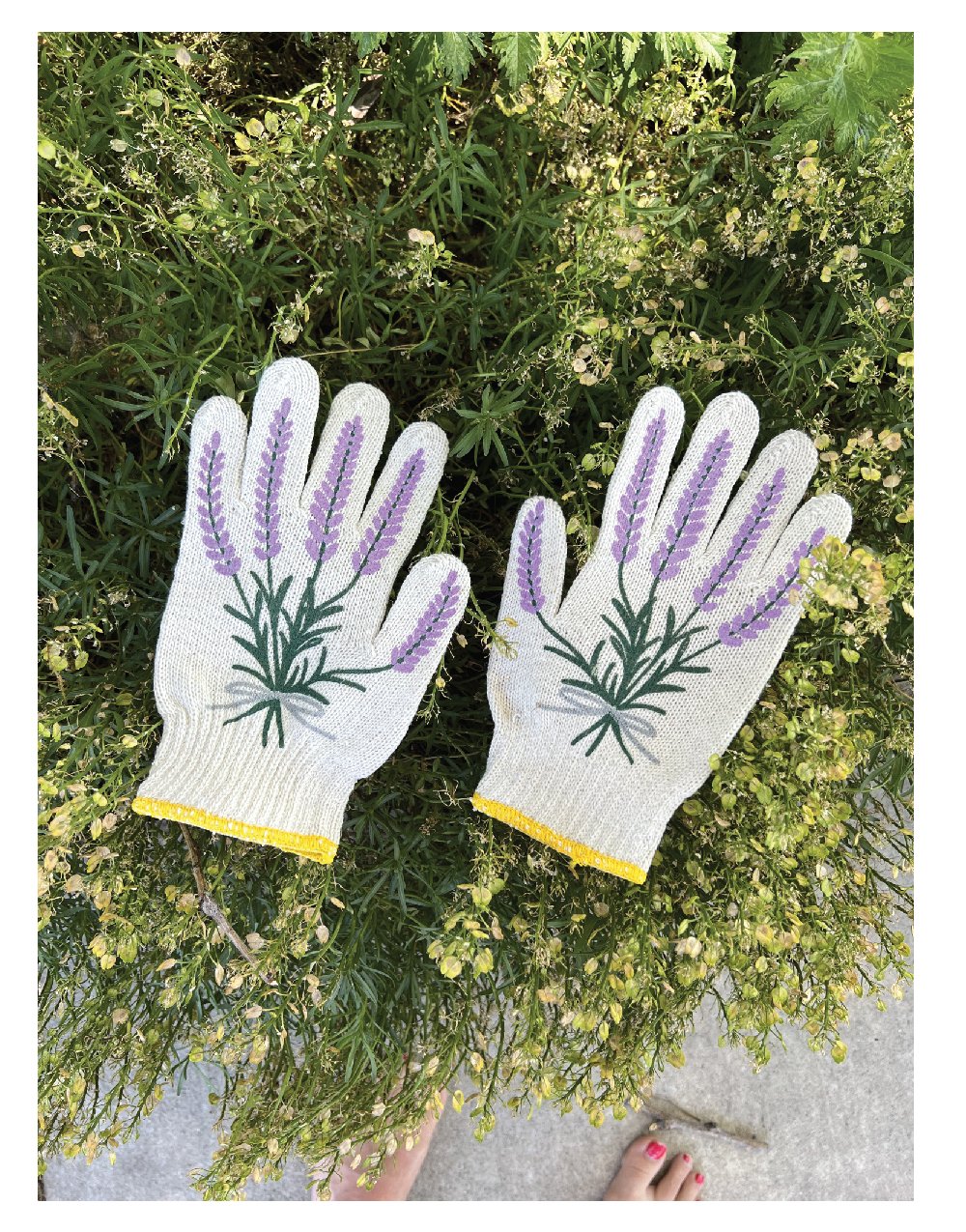 vera bradley gardening gloves Lavender Gardening Gloves